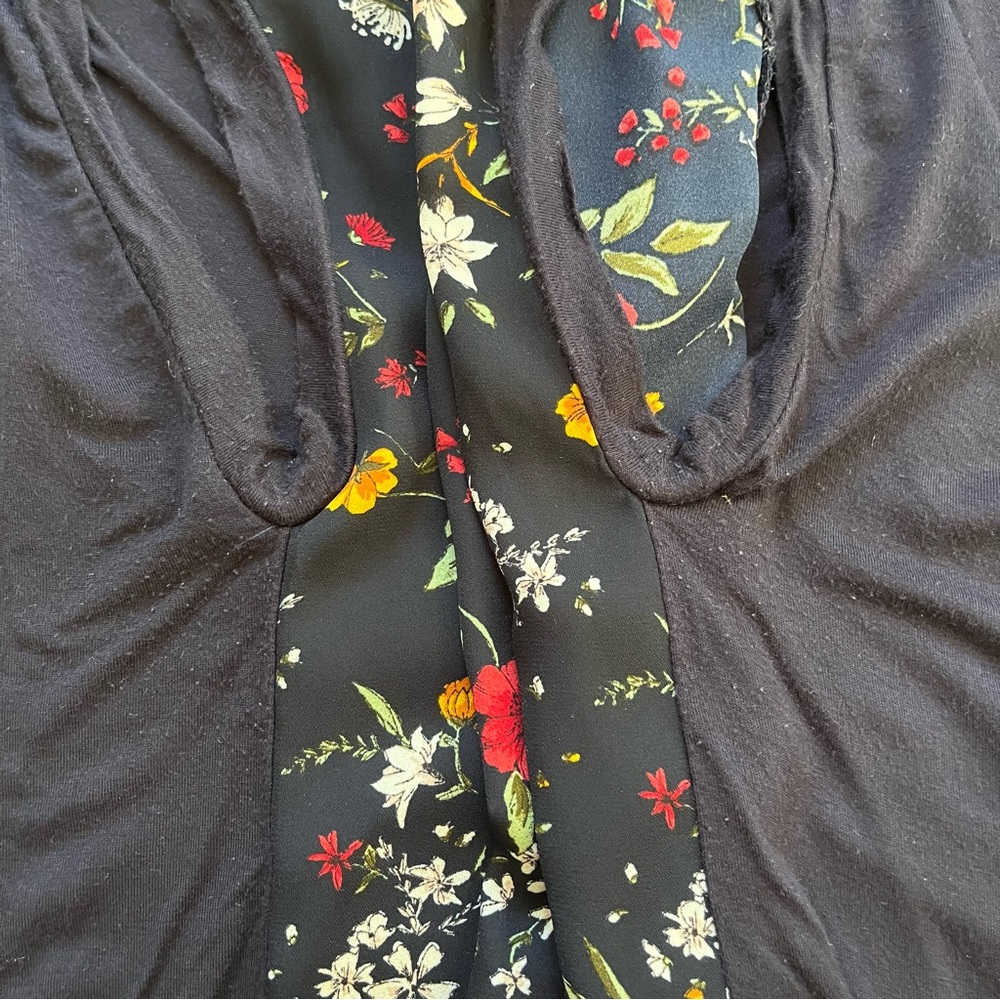 Papermoon Reece Mixed Material Top - Picture 9 of 11